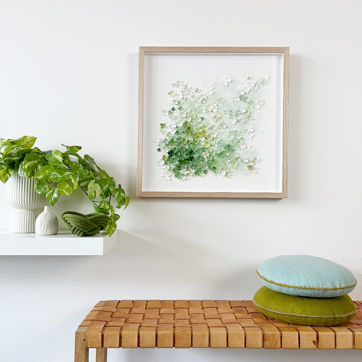 mondocherry - "wishful" - paper wall art - scattered collection