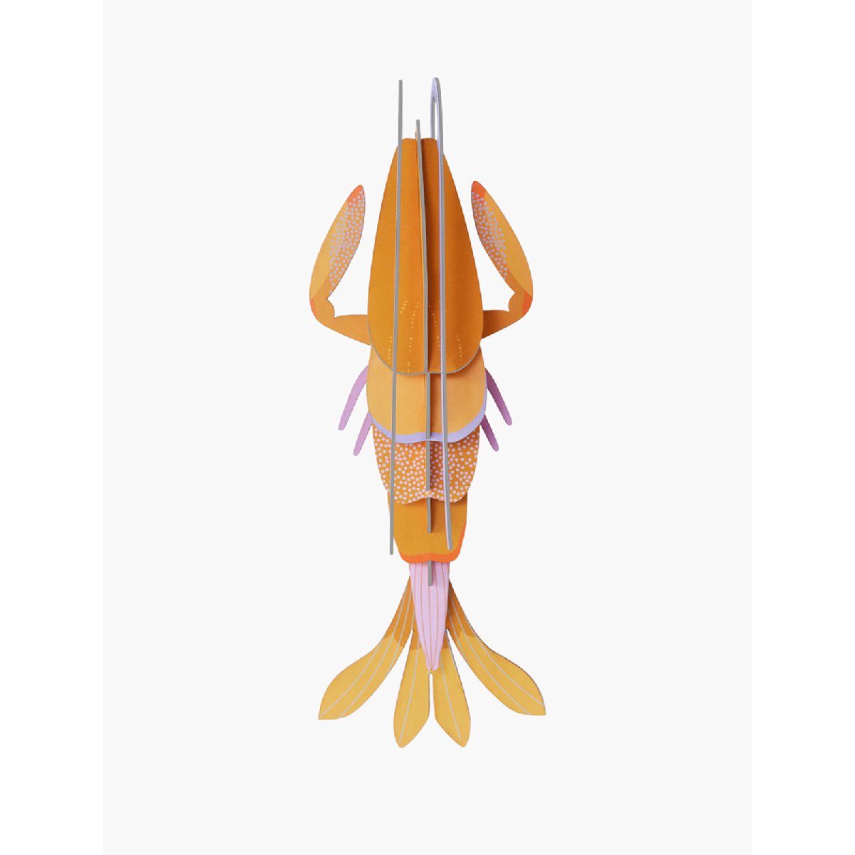 mondocherry - Studio Roof | amber langoustine wall decoration