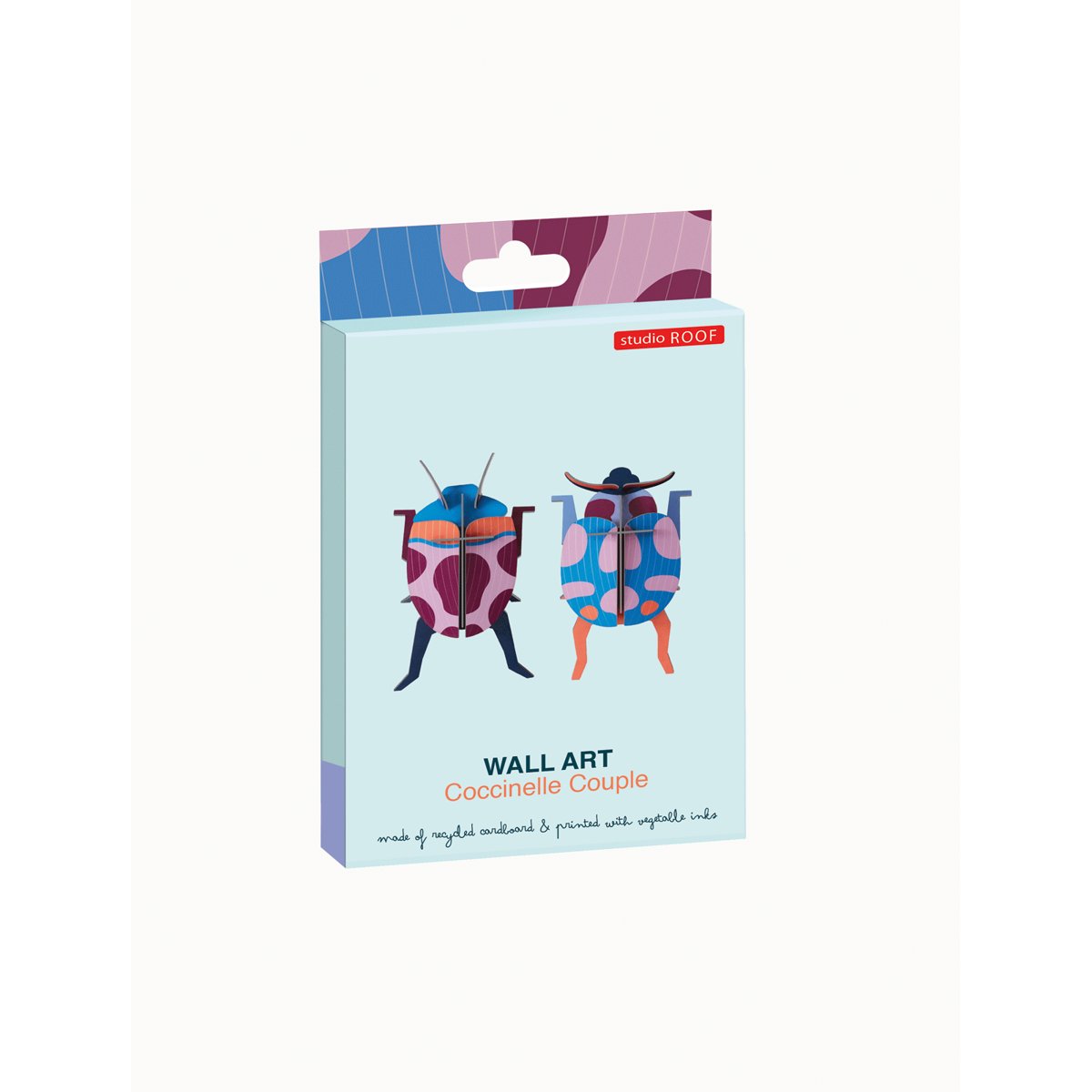 mondocherry - Studio Roof | coccinelle beetle couple wall decor - box