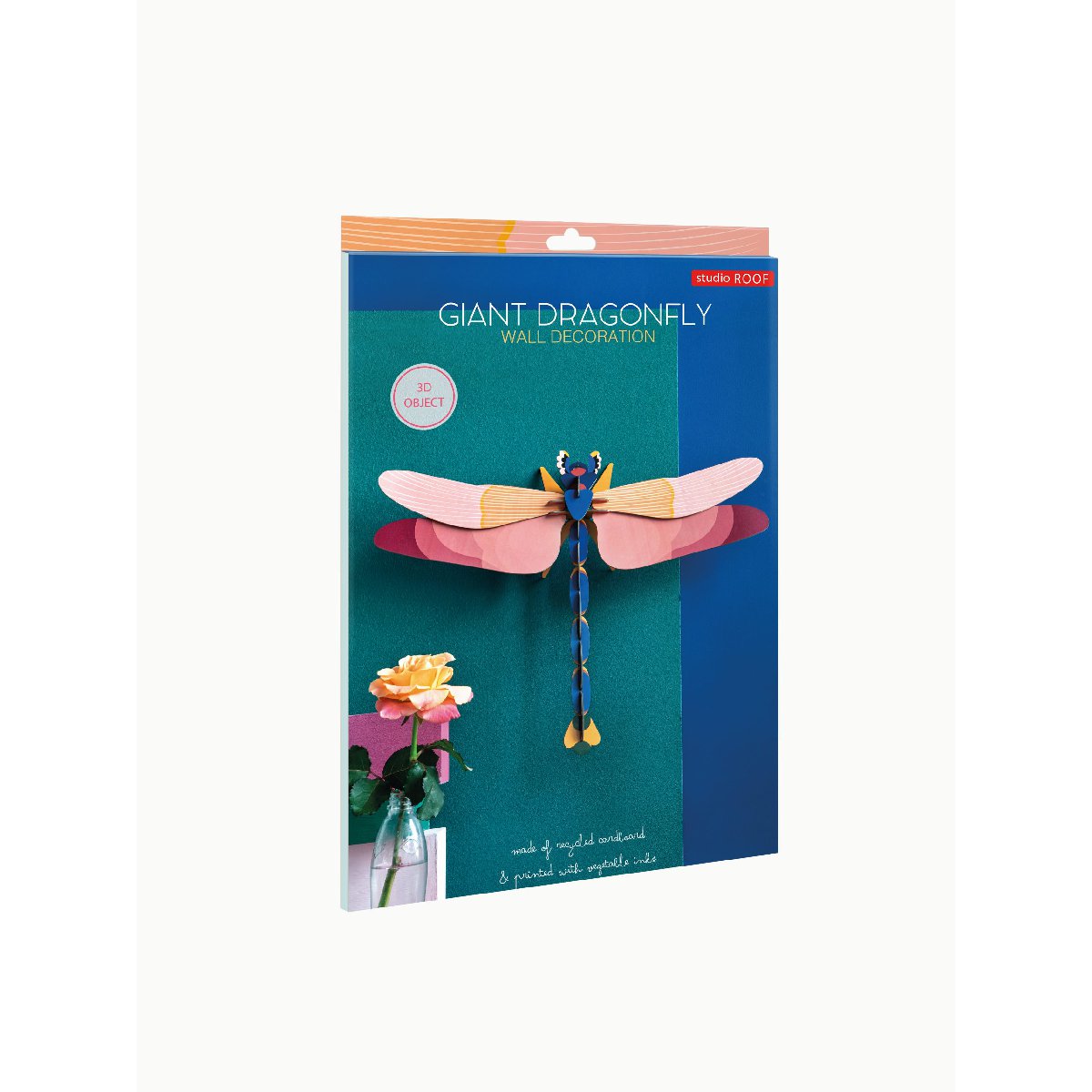 Studio Roof | giant dragonfly wall decor - package