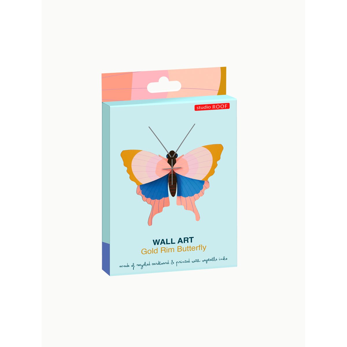 mondocherry - Studio Roof | gold rim butterfly wall decor - box