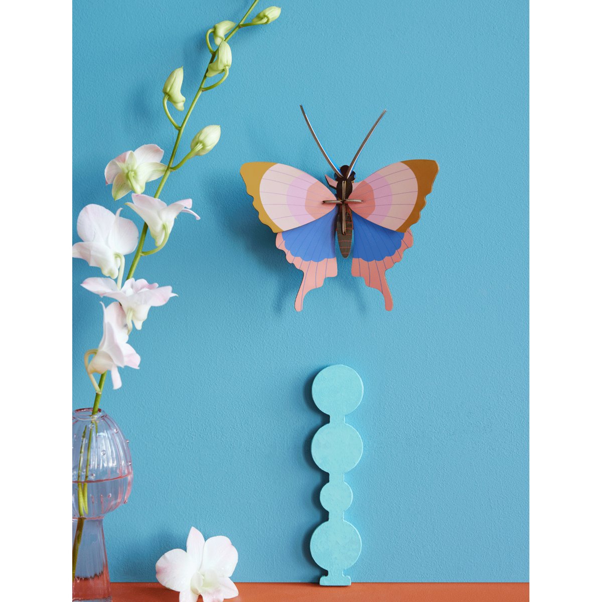 mondocherry - Studio Roof | gold rim butterfly wall decor - wall