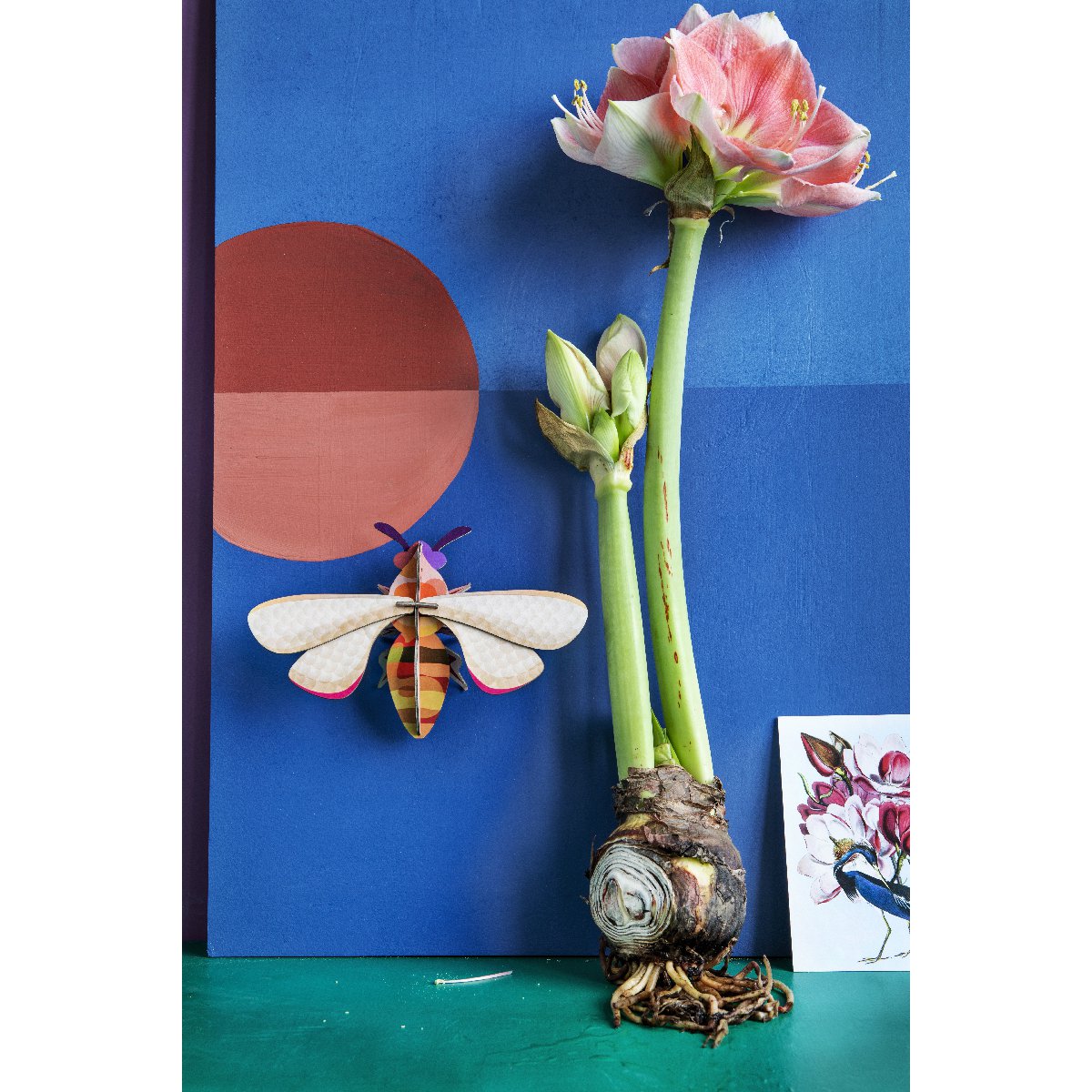 Studio Roof | honey bee wall decor - flower
