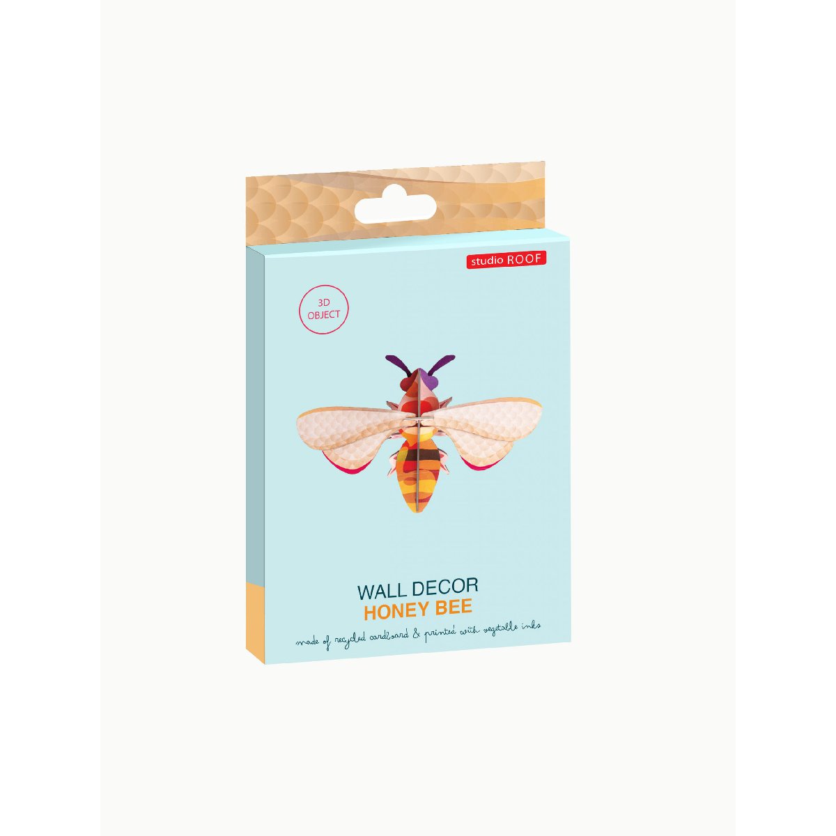 Studio Roof | honey bee wall decor - package
