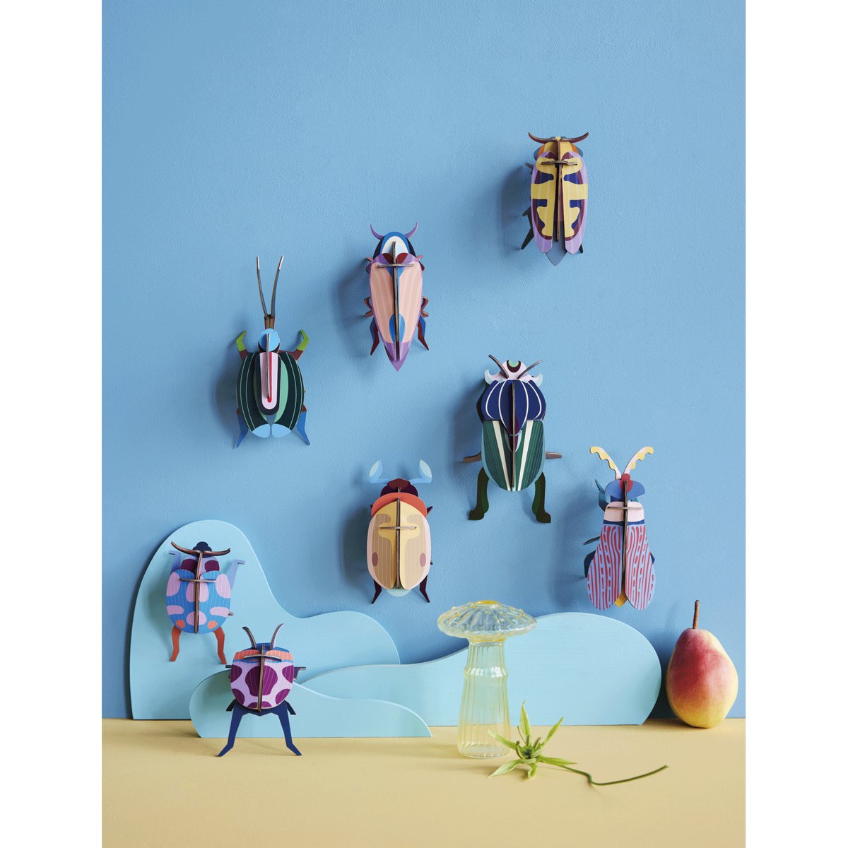 mondocherry - Studio Roof | lemon fruit beetle wall decor - display