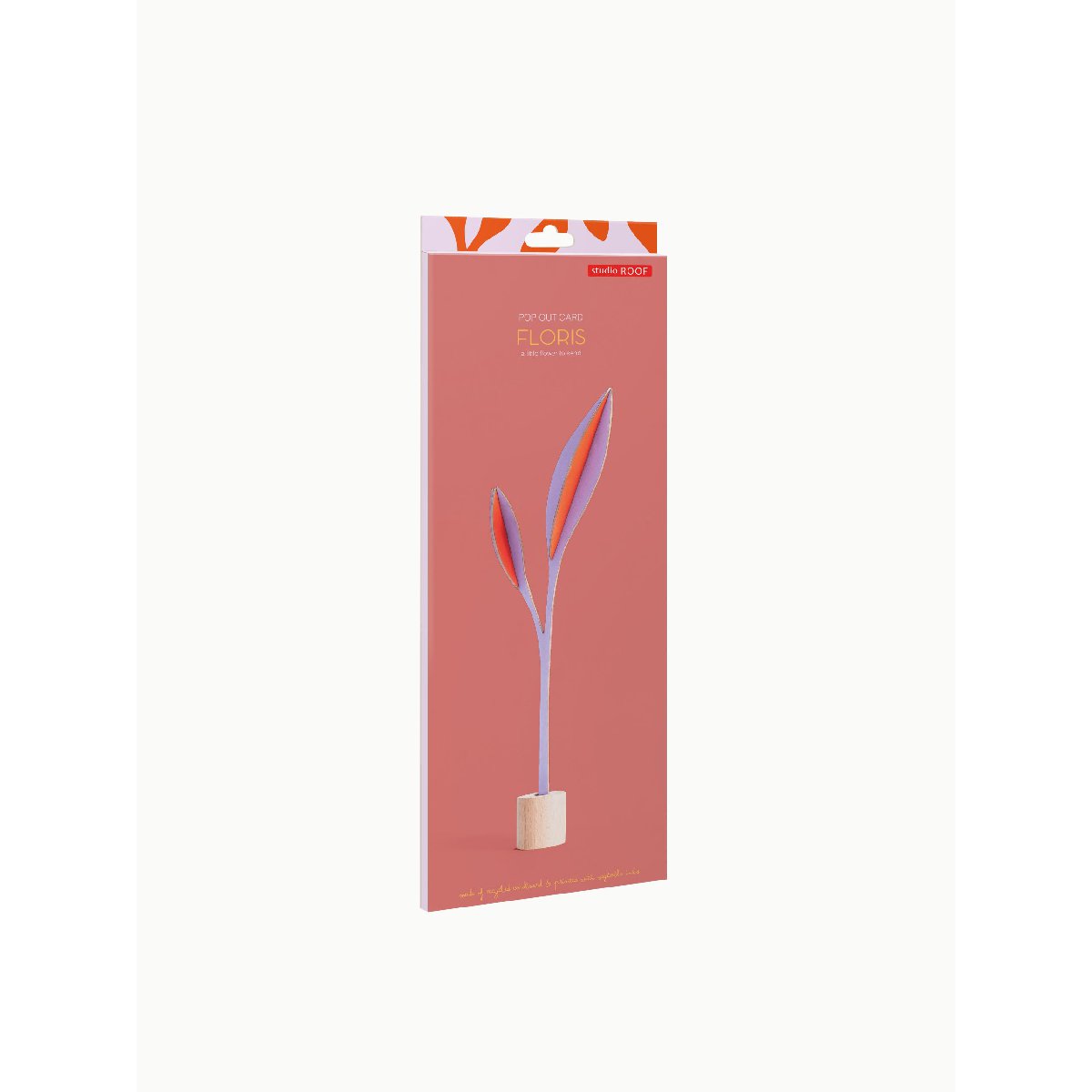 Studio Roof | floris pop out card - box