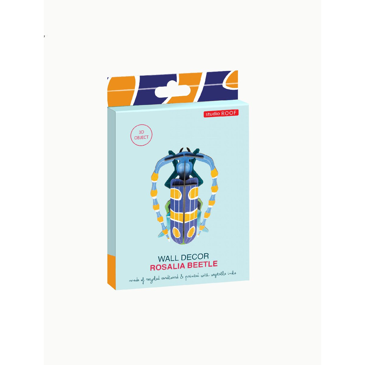 Studio Roof | rosalia beetle wall decor - package