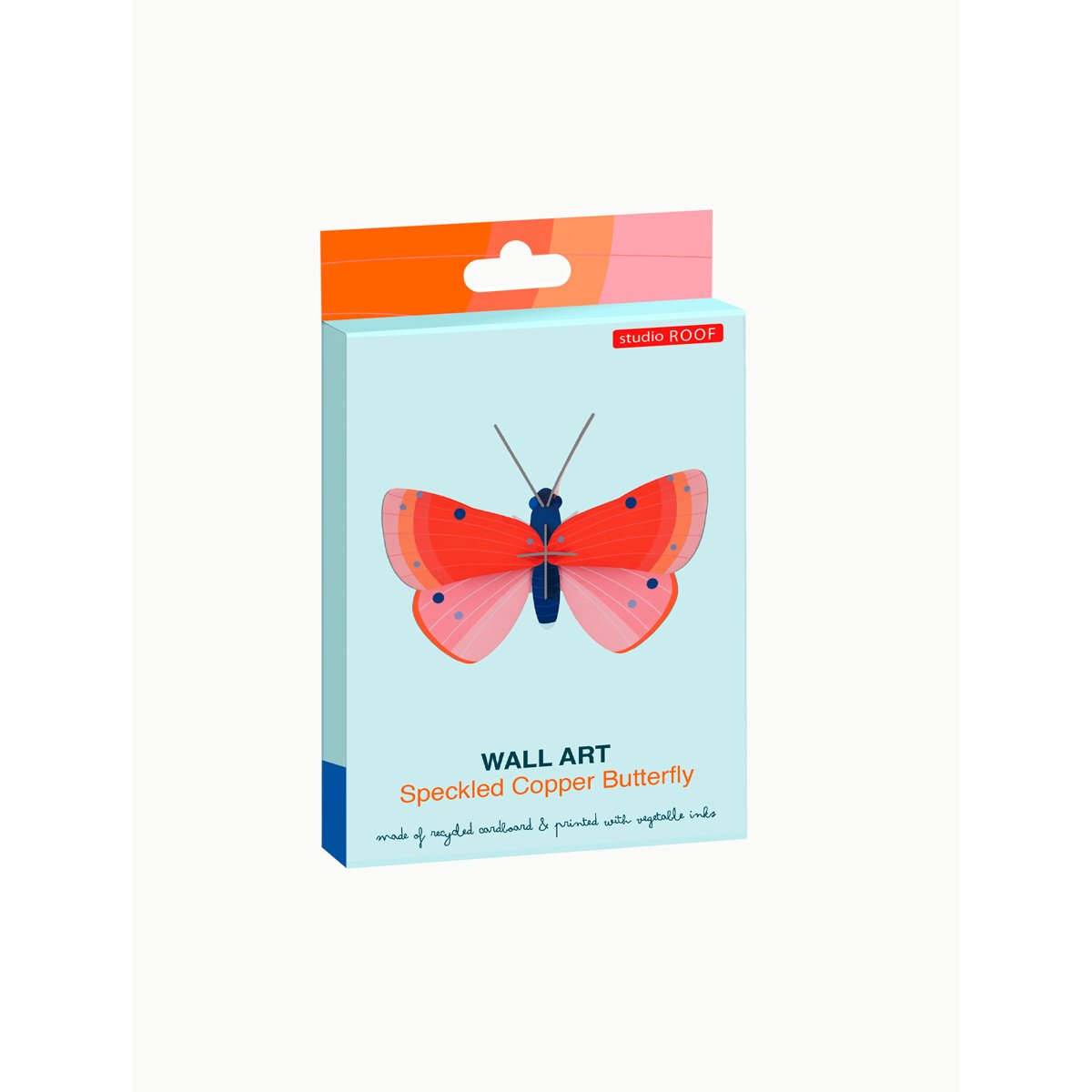 mondocherry - Studio Roof | speckled copper butterfly wall decor - box