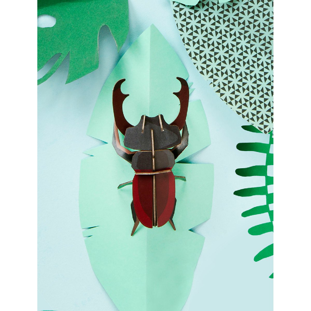 Studio Roof | stag beetle wall decor - play