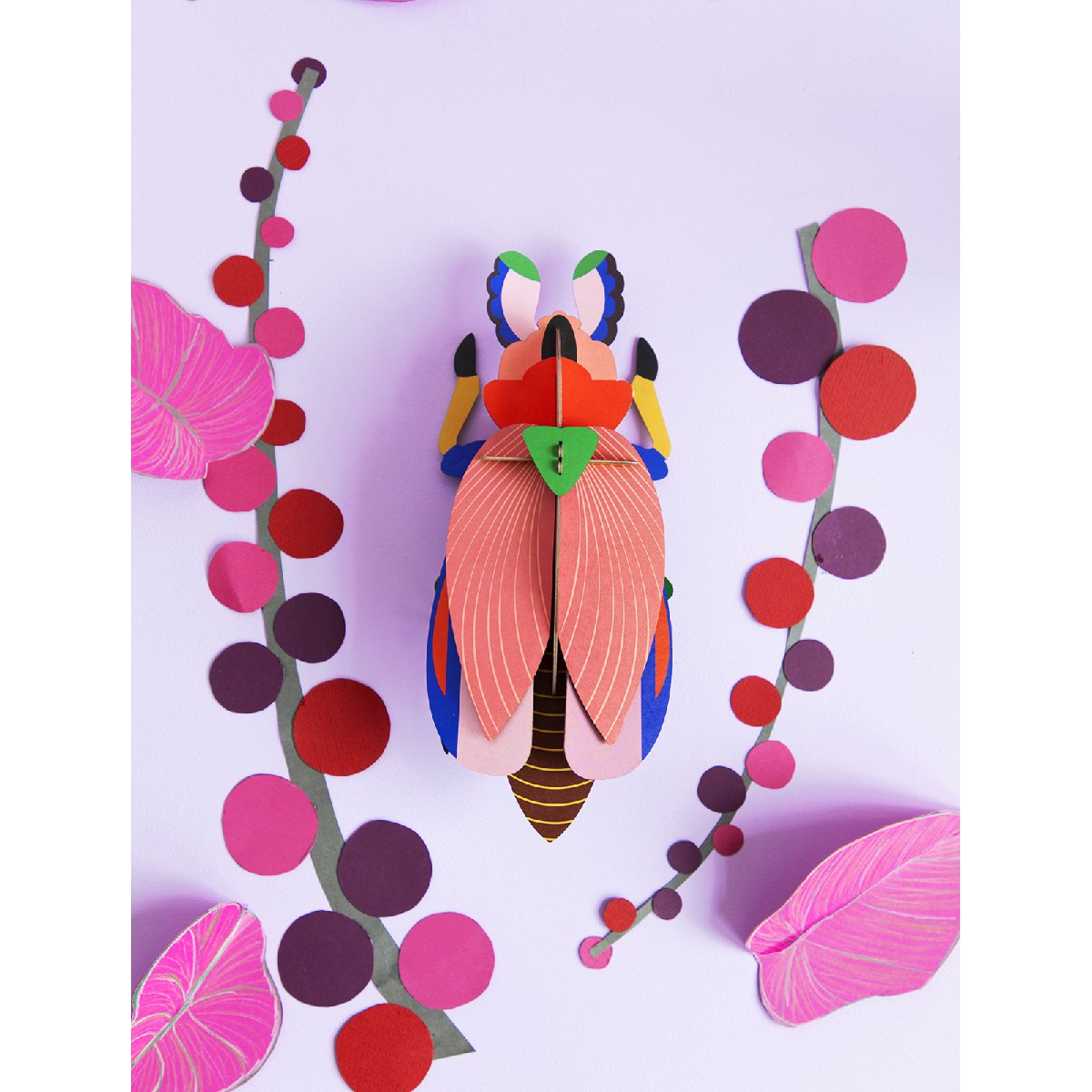 Studio Roof | giant lady beetle wall decor - display