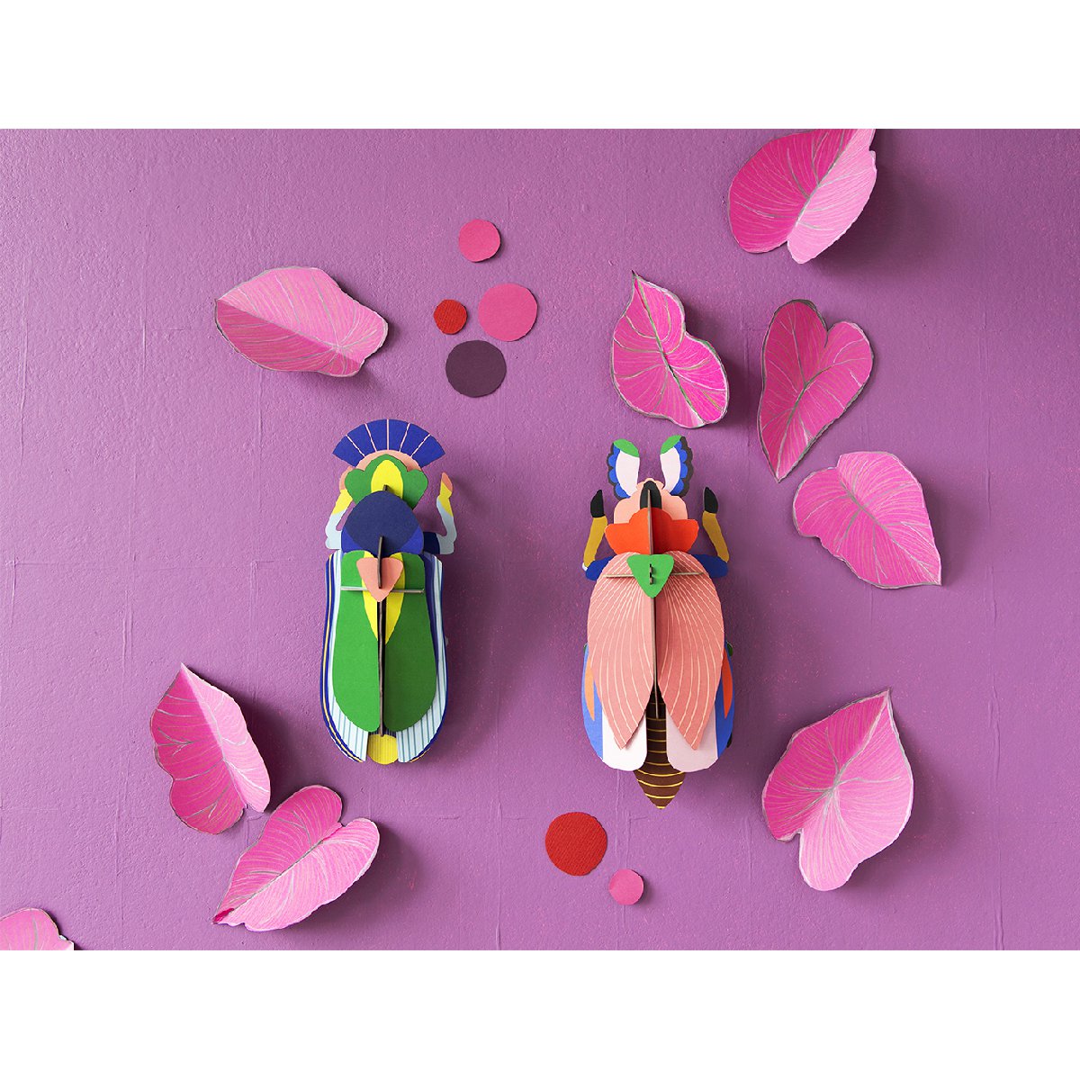 Studio Roof | giant lady beetle wall decor - display