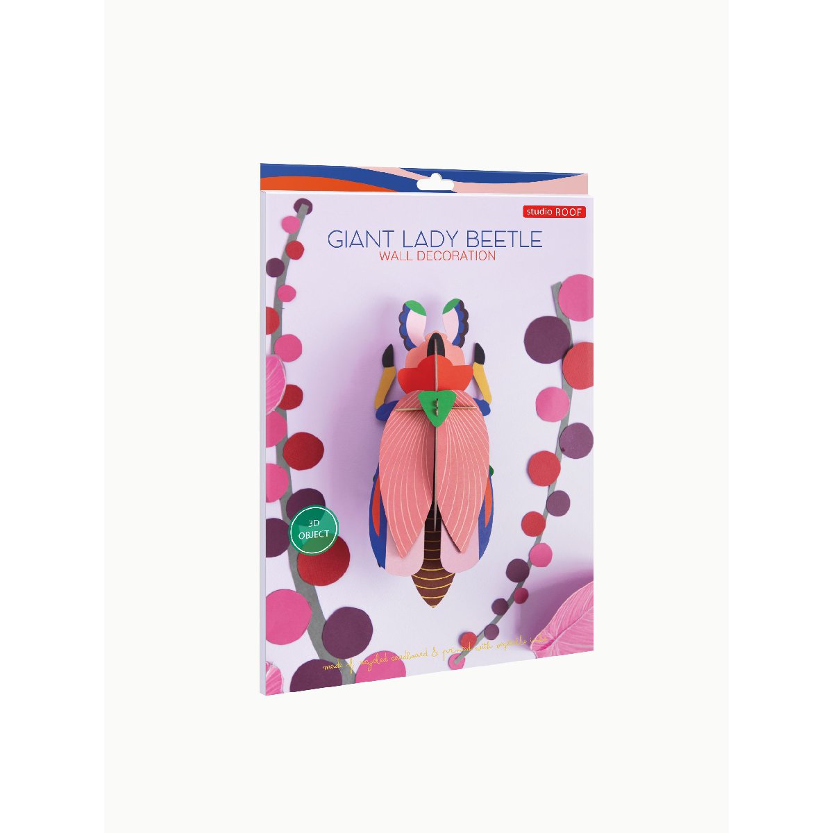 Studio Roof | giant lady beetle wall decor - box
