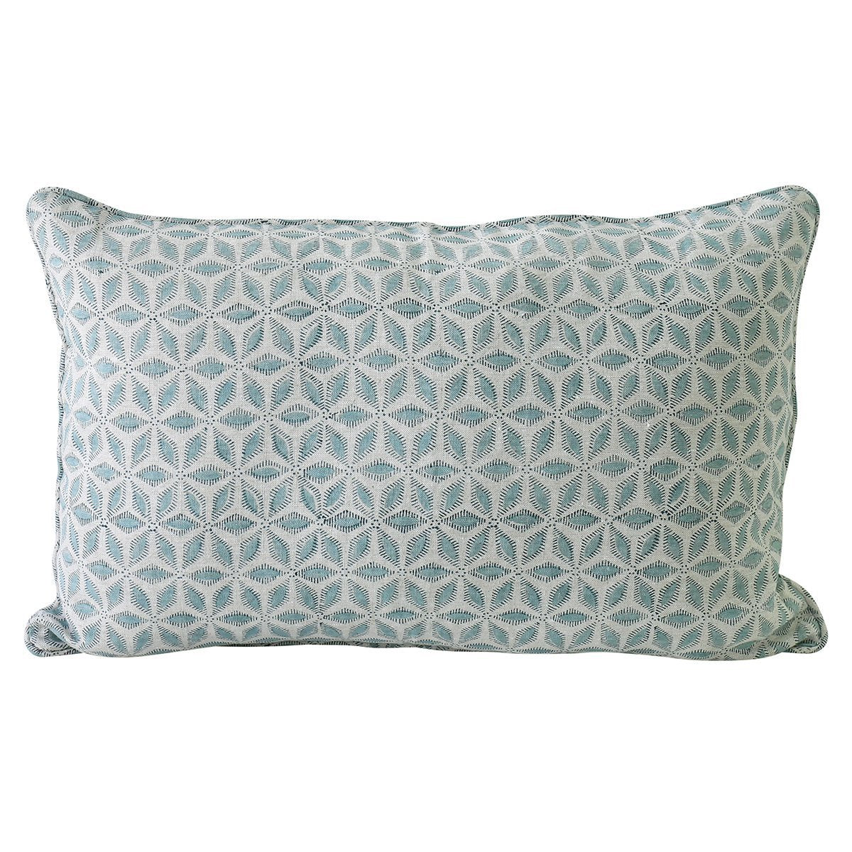 Walter G | hanami linen cushion | light blue