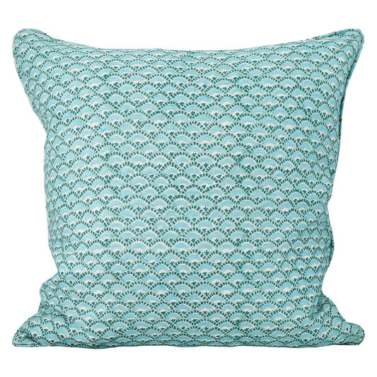Walter G | naples linen cushion | emerald