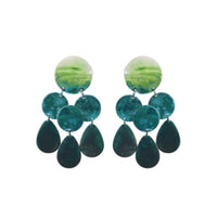 We Dream in Colour jewellery | moss amilia earrings
