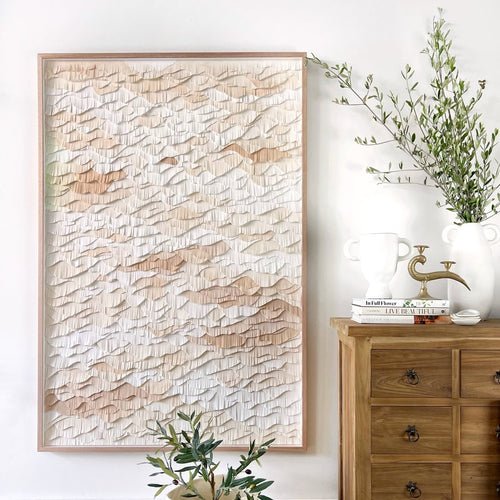 layered paper artwork collection