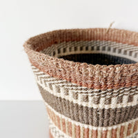 mondocherry - African fine weave basket - close