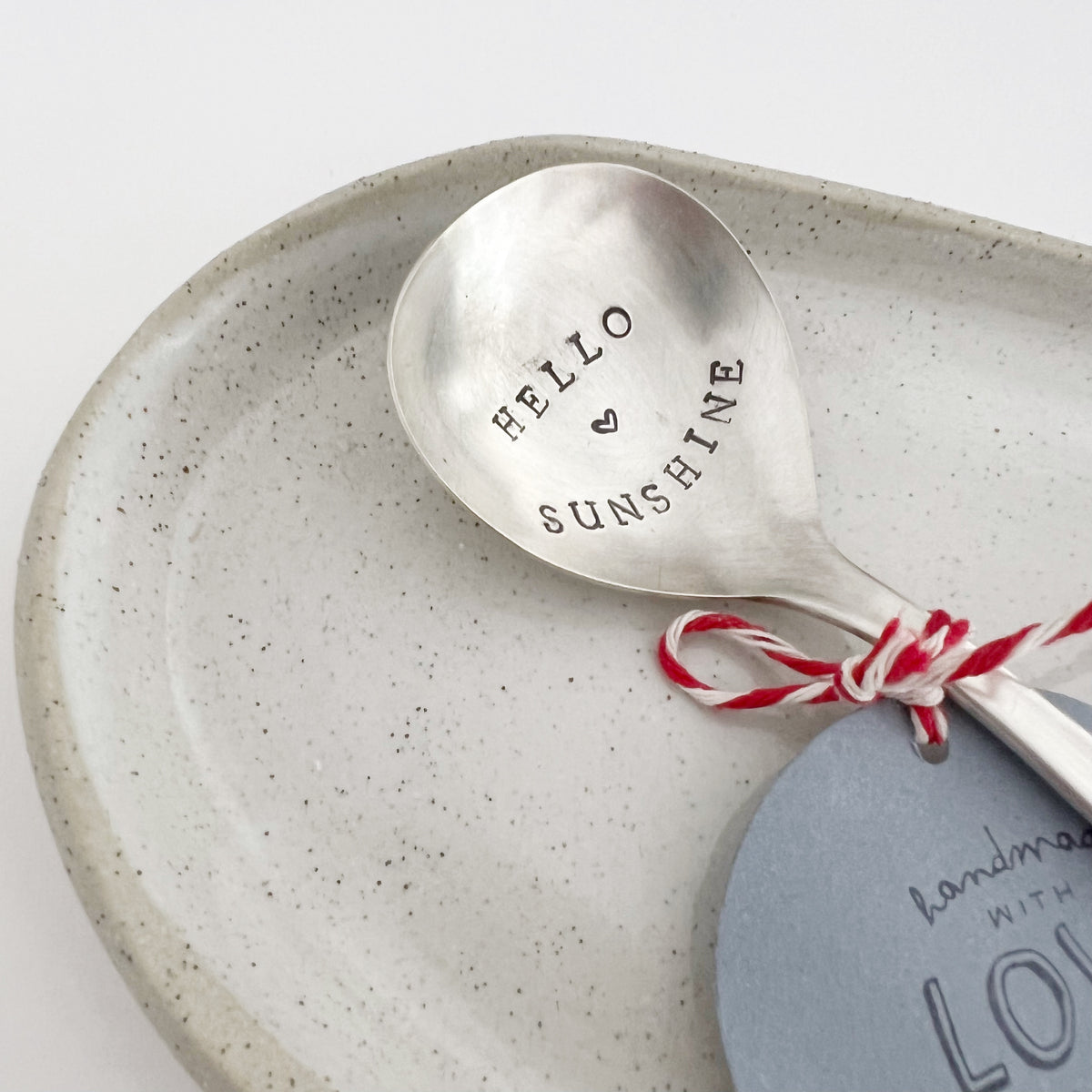 Fourchette and Cie | dessert spoon | “hello sunshine"