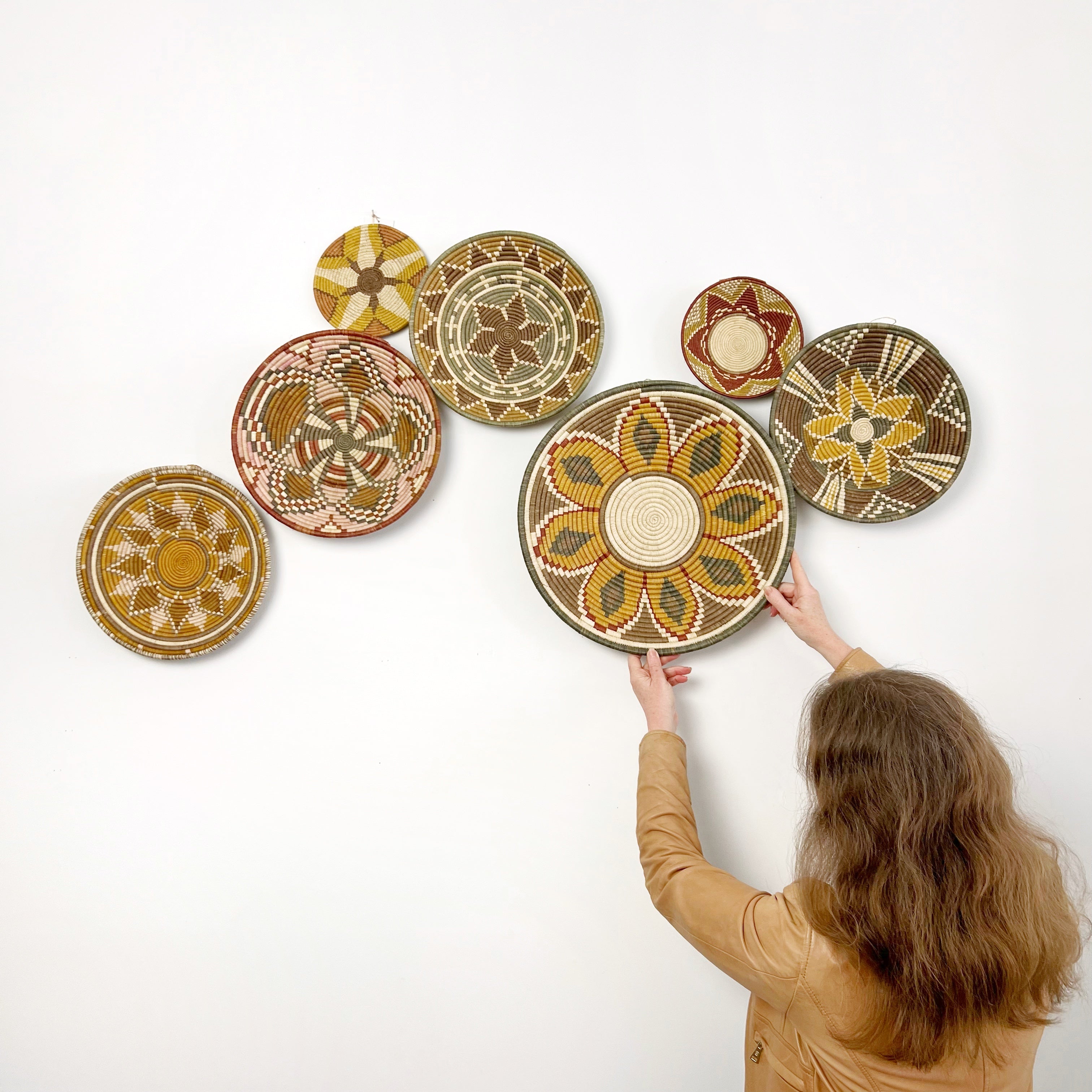 "Villages" woven bowl | Cultivate