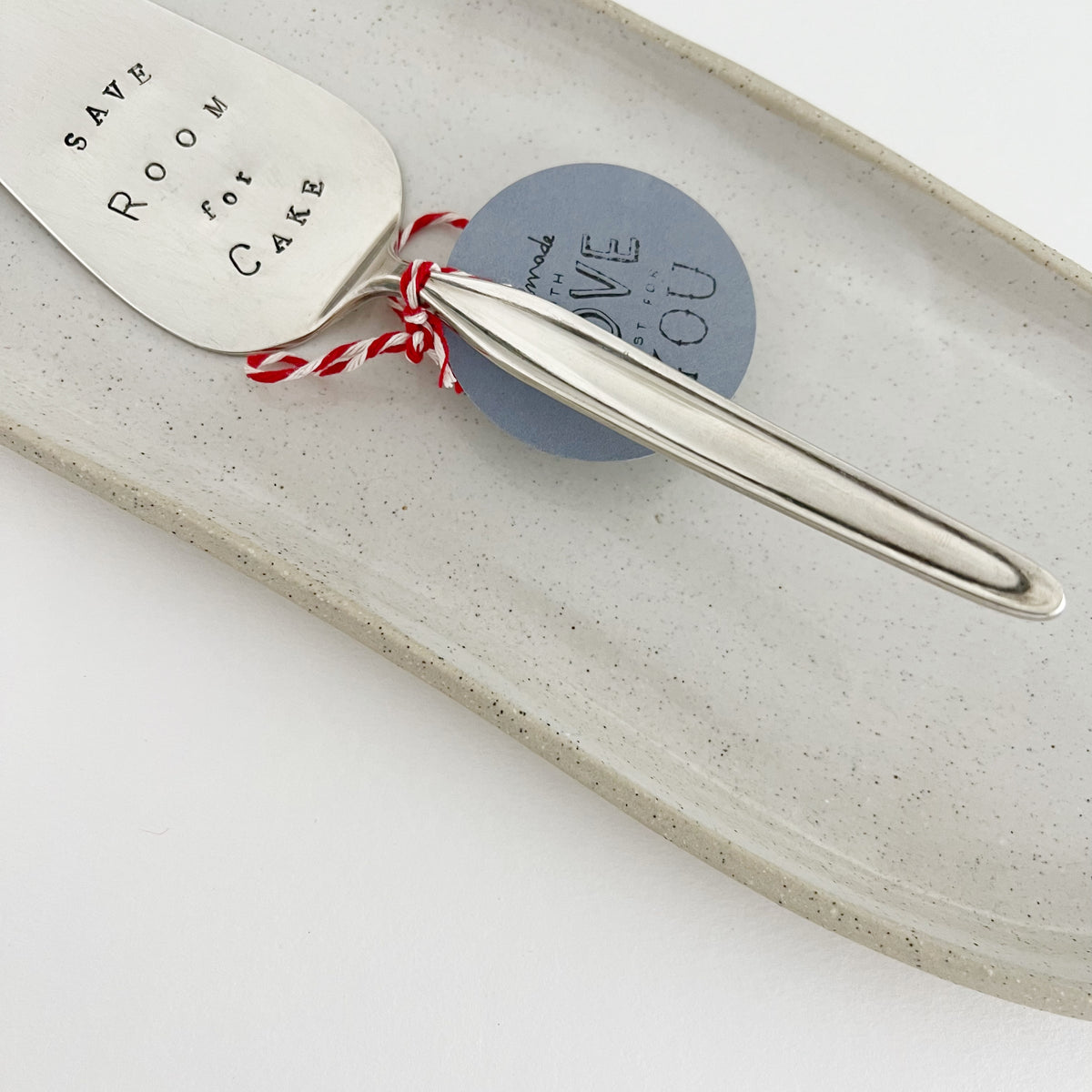 Fourchette and Cie | cake server | “save room for cake”