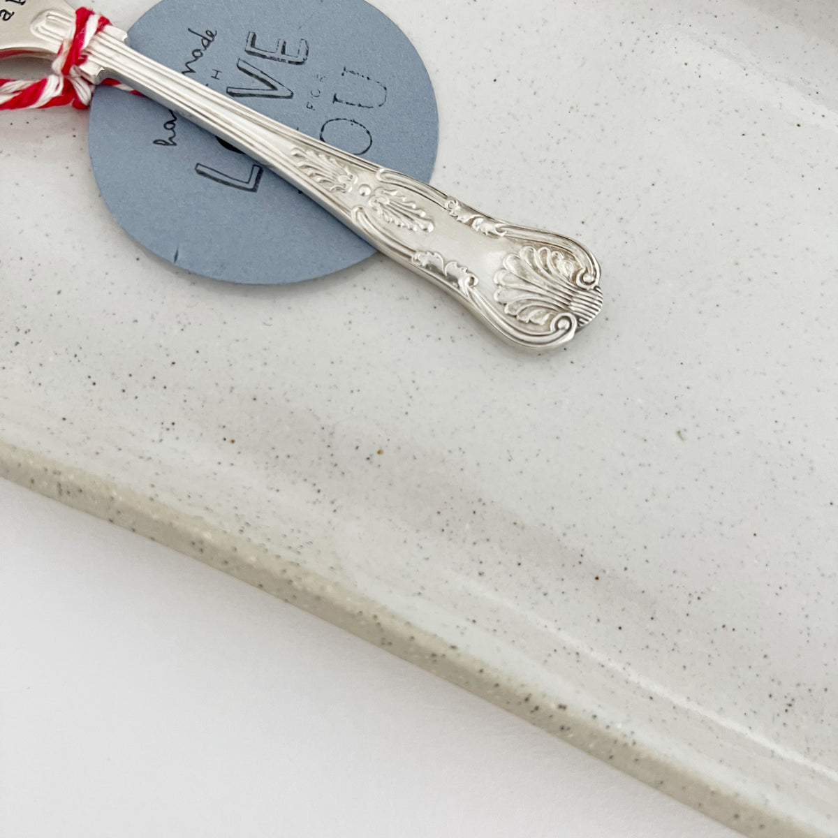 Fourchette and Cie | cake fork | “I ‘heart’ cake”