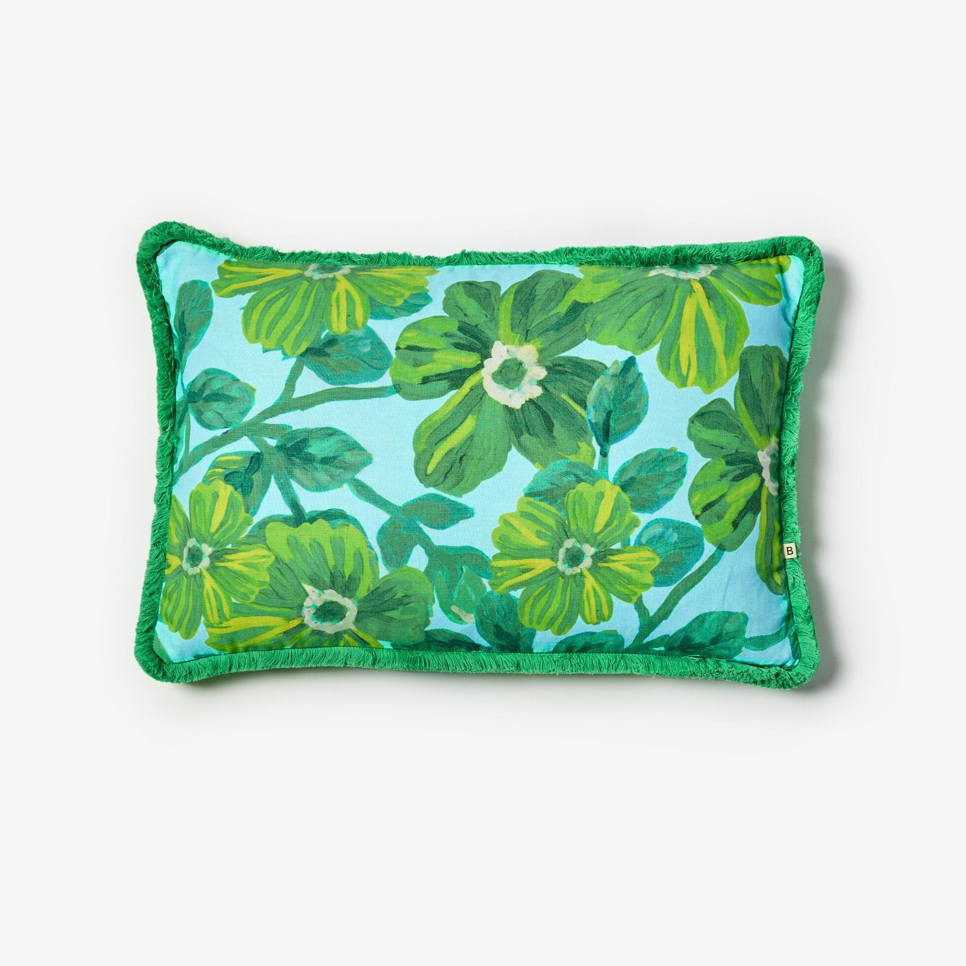 mondocherry - Bonnie and Neil | rosetta cushion | blue