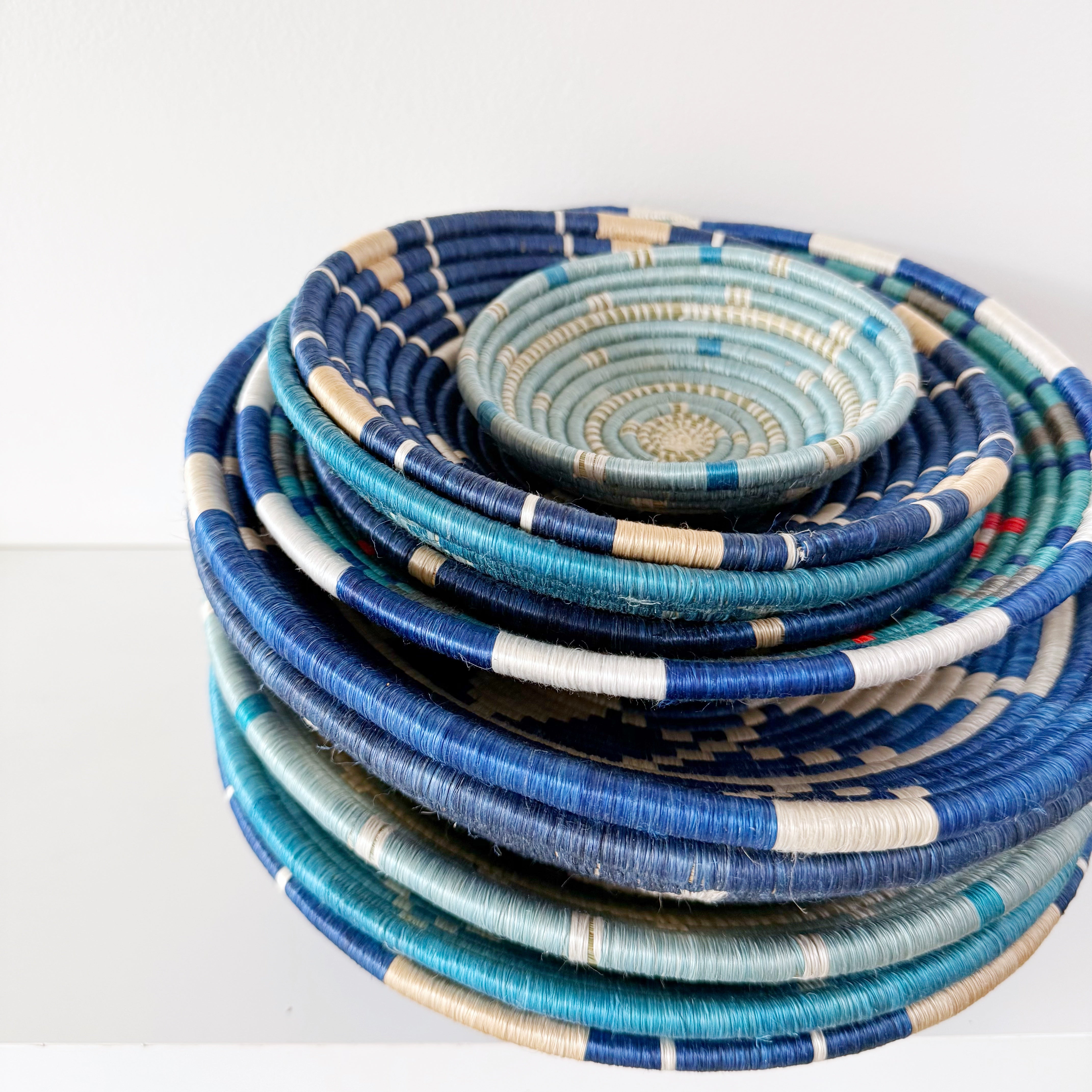 "Seka" woven bowl | large #1