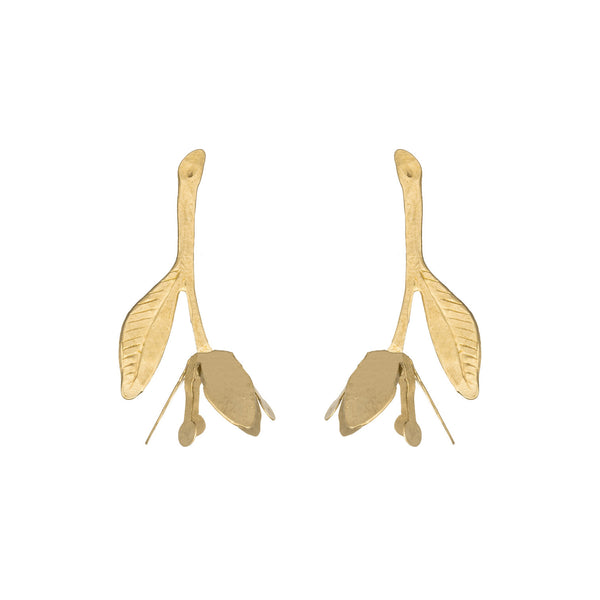 mondocherry - We Dream in Colour jewellery | little damson earrings