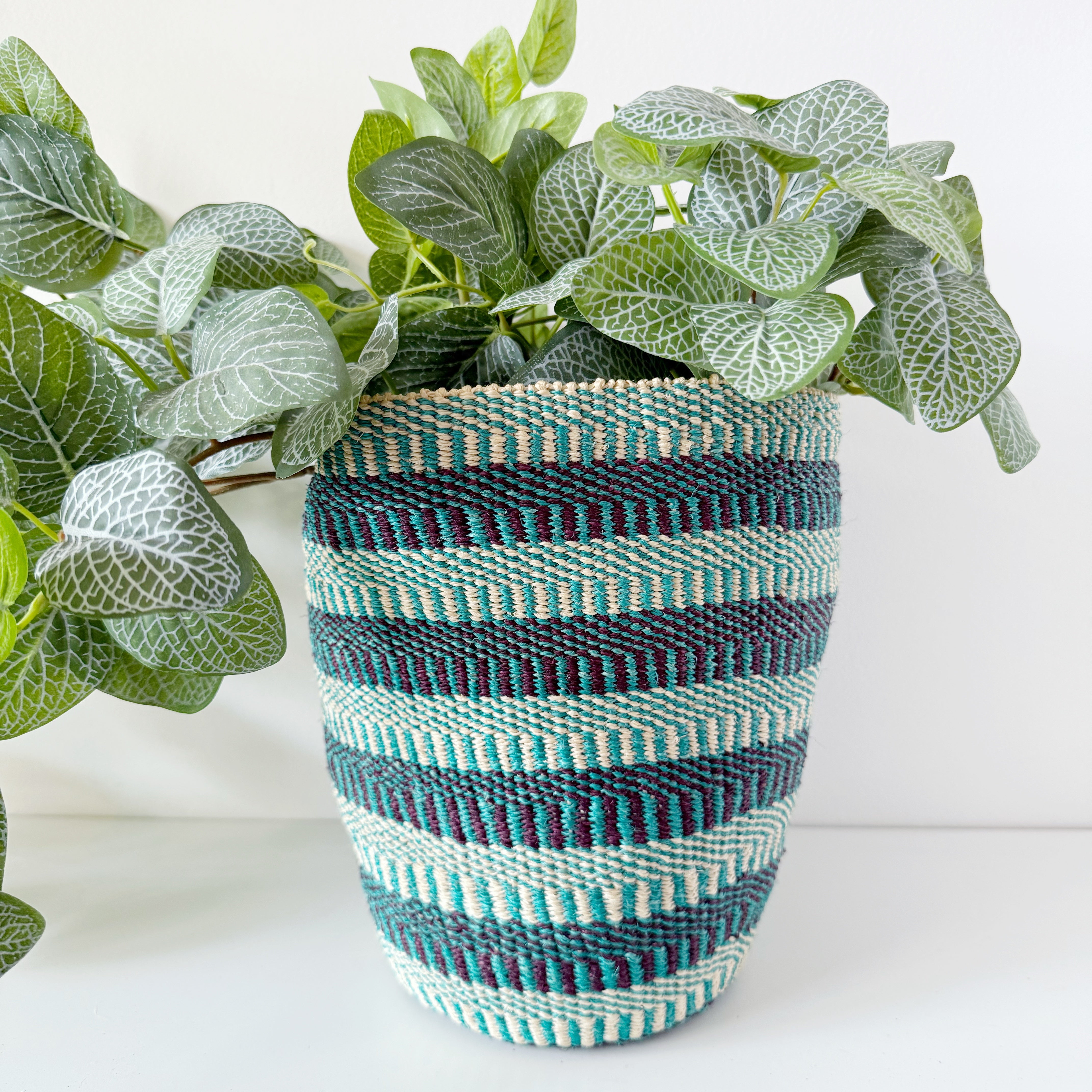 African fine weave basket #20