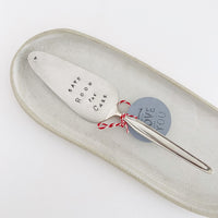 Fourchette and Cie | cake server | “save room for cake”