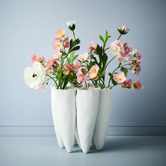 Floral Interiors | artificial hellebore spray | pink