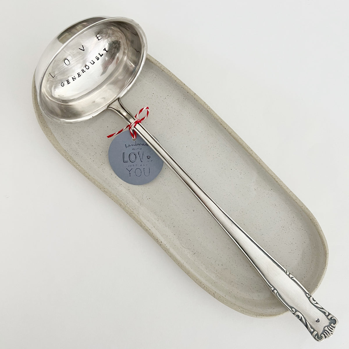 Fourchette and Cie | extra large ladle | “serve love generously"