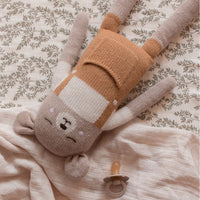 mondocherry - main sauvage | swaddle blanket | bay leaves - toy