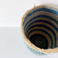 mondocherry - African fine weave basket - top