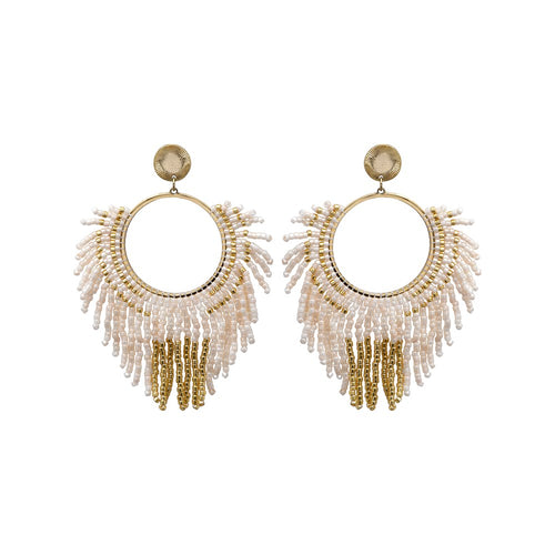 mondocherry - Belle Mais Pas Que | isla earrings | white jasmin