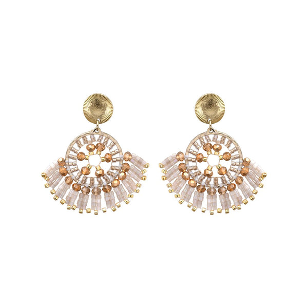 mondocherry - Belle Mais Pas Que | joya earrings | white jasmin