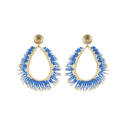 mondocherry - Belle Mais Pas Que | maya earrings | electric blue