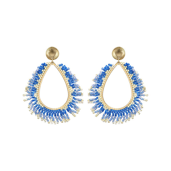 mondocherry - Belle Mais Pas Que | maya earrings | electric blue