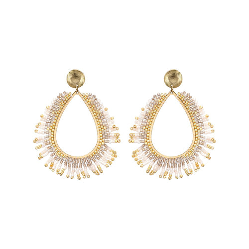mondocherry - Belle Mais Pas Que | maya earrings | white jasmin