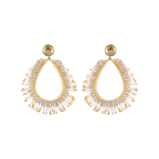 mondocherry - Belle Mais Pas Que | maya earrings | white jasmin