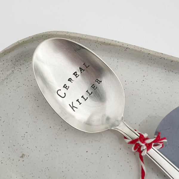 Fourchette and Cie | large spoon | “cereal killer"