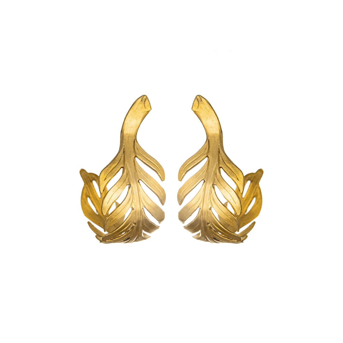 mondocherry - We Dream in Colour jewellery | quill earrings