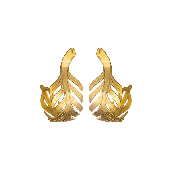 mondocherry - We Dream in Colour jewellery | quill earrings