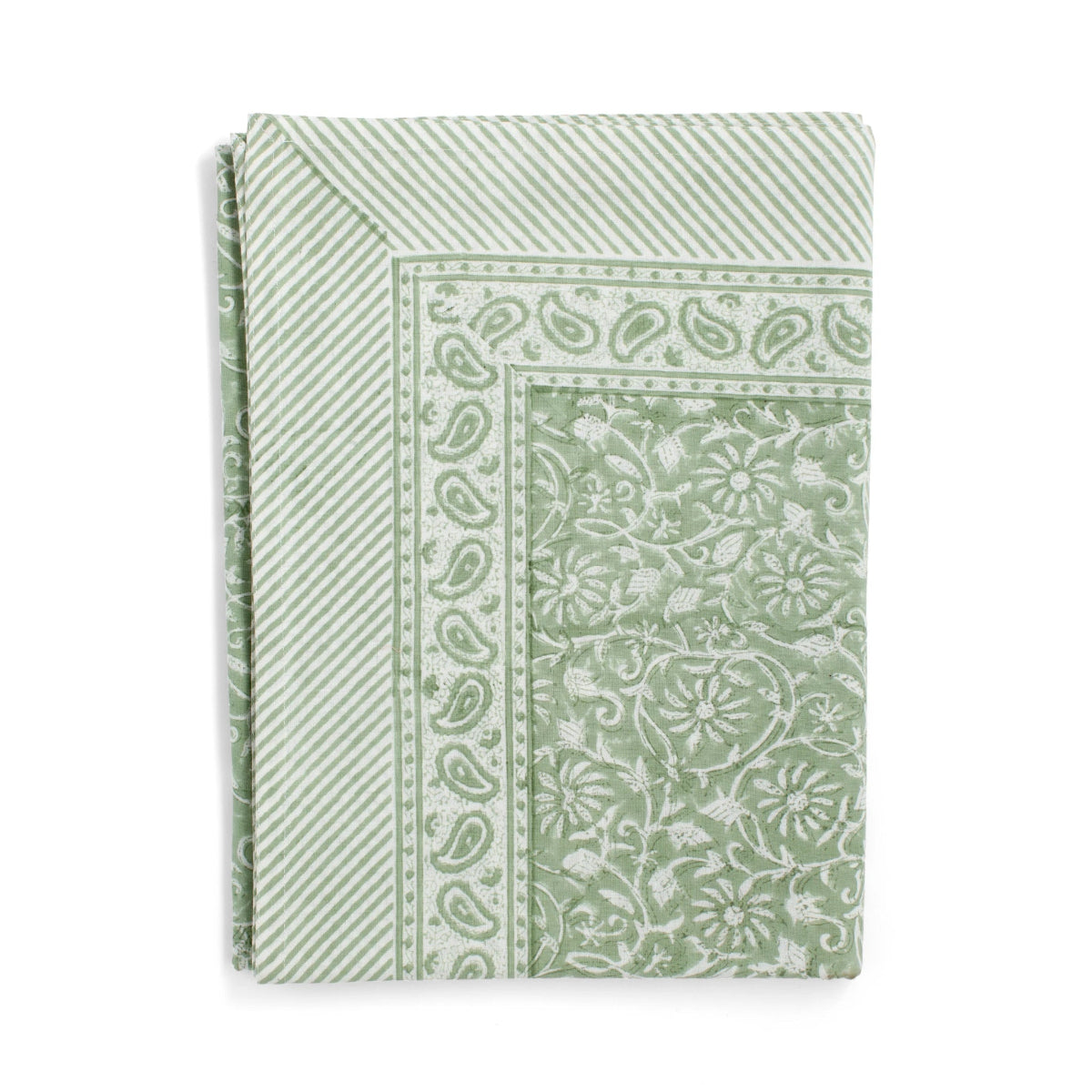 mondocherry - Margerita Cotton Tablecloth | sea foam