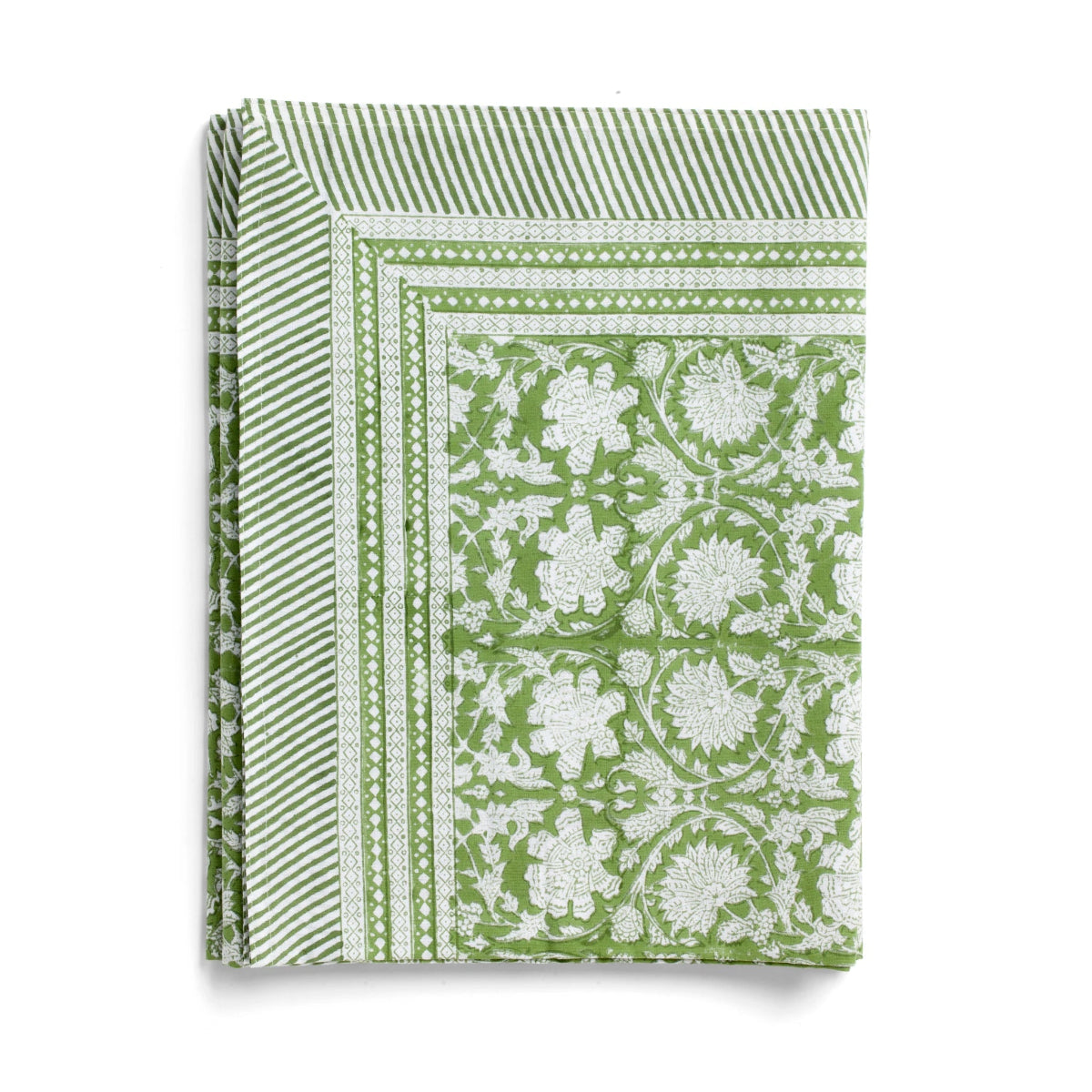 mondocherry - Paradise Cotton Tablecloth | green