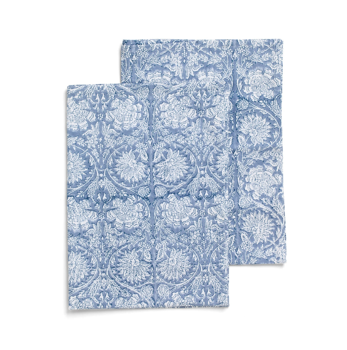mondocherry - paradise cotton teatowel | cornflower