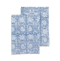 mondocherry - paradise cotton teatowel | cornflower