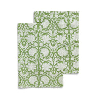 mondocherry - paradise cotton teatowel | green