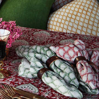 mondocherry - cypress linen napkin (set of 2) | green - table