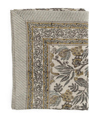 mondocherry - Parrot Linen Tablecloth | blue - alt